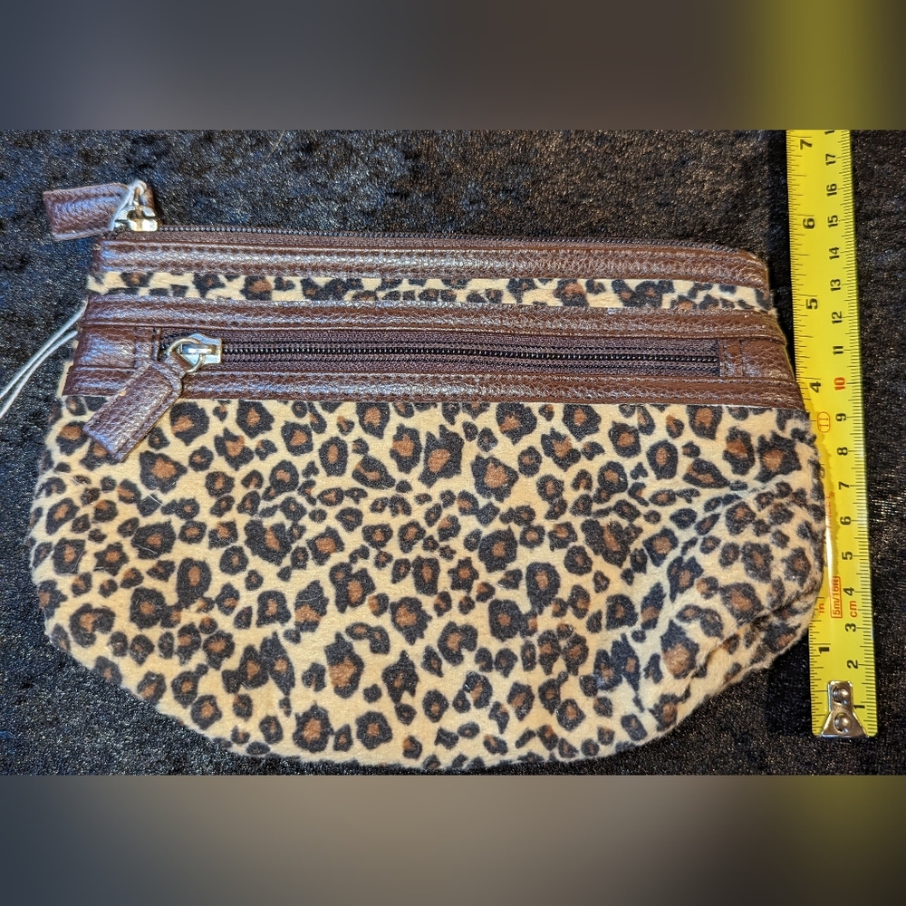 Gently Used Lancome Cheetah Make-up Bag